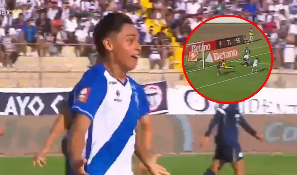 Guillermo Larios anotó el 2 a 1 para Alianza Atlético sobre Alianza Lima dos minutos después de ingresar al campo. Foto: composición LR/captura de L1 Max