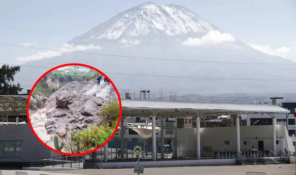 Dos lahares ocurrieron en la quebrada Matagente y El Pato, según IGP. Foto: composición LR/Andina