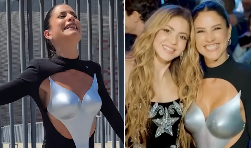 María Pía tuvo su primer encuentro con Shakira en Miami. Foto: composición LR/Instagram/mariapiacopello