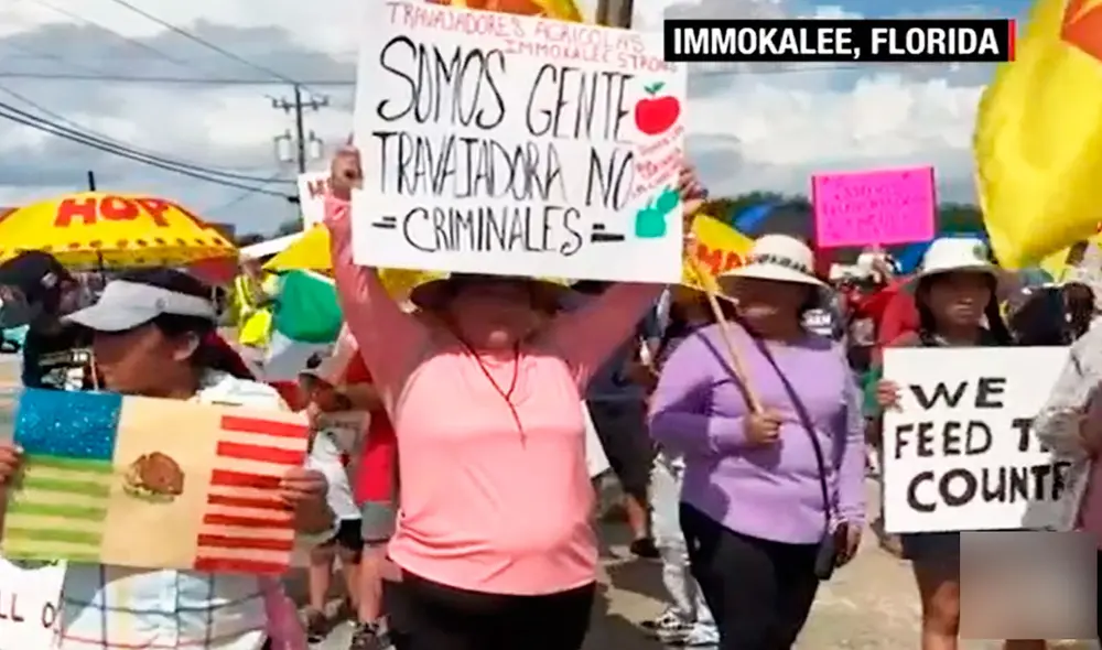 La legislación de Ron DeSantis introduce modificaciones en áreas como seguridad, acceso a beneficios educativos y cooperación con agencias federales. Foto: Univisión