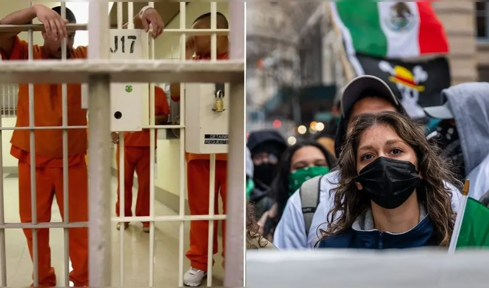 "Meter a personas que ni siquiera son criminales en un entorno carcelario es absolutamente atroz", dijo una exreclusa de Dublin. Foto: composición LR/AFP/difusión. "Meter a personas que ni siquiera son criminales en un entorno carcelario es absolutamente atroz", dijo una exreclusa de Dublin. Foto: composición LR/AFP/difusión.