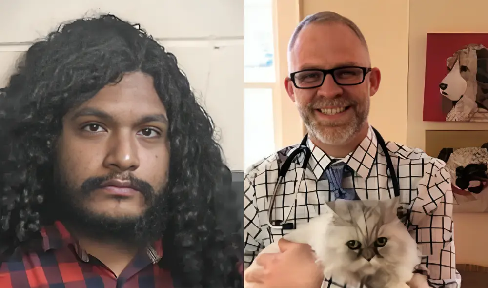 Se sospecha que Christian Custodio-Aquino acabó con la vida del veterinario Michael Anthony en Nueva Jersey. Foto: composición LR/difusión