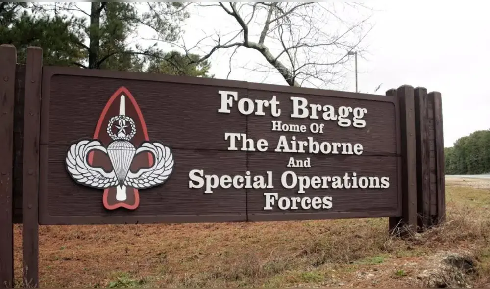 La base militar Fort Bragg, ubicada en Carolina del Norte, es una de las más grandes de Estados Unidos. Foto: Chris Seward.