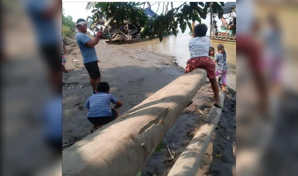 Niños Wampís son utilizados por mineros ilegales. Fuente: GTANW