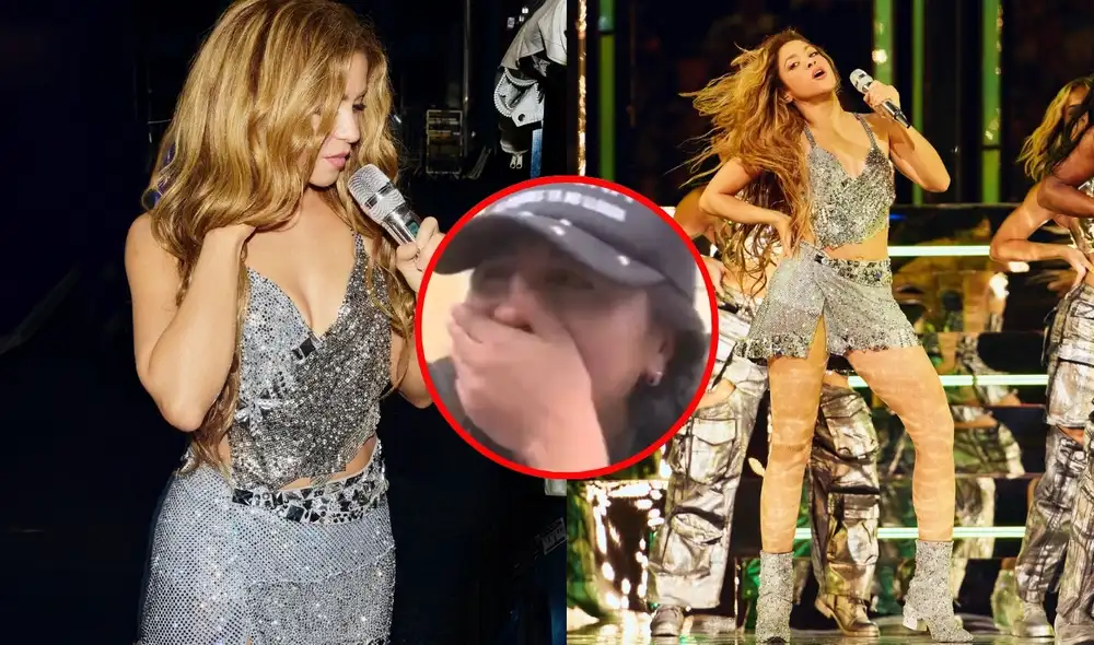 Fanática rompe en llanto por la cancelación del concierto de Shakira. Foto: Facebook/Latina