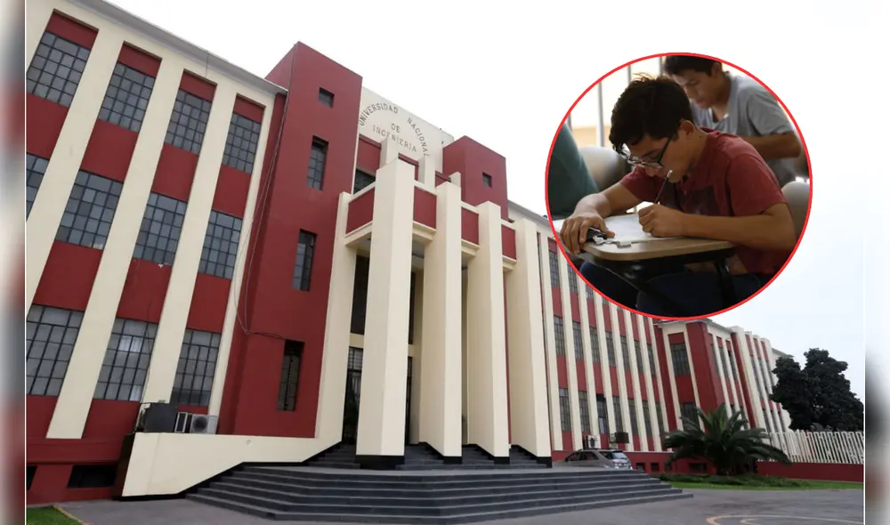 Miles de postulantes buscan una vacante para la UNI en el periódo académico 2025-I. Foto: Andina