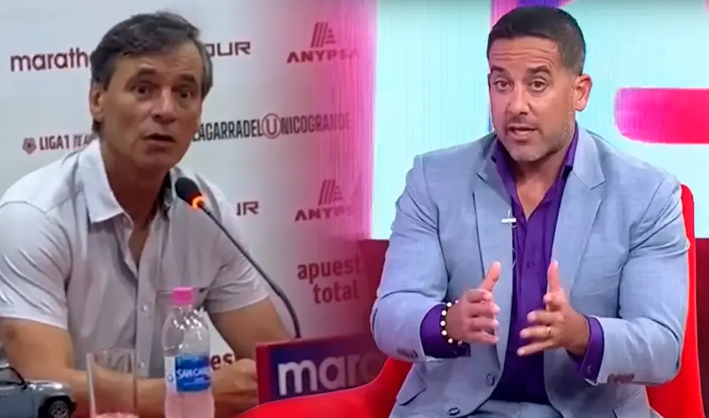 Fabián Bustos consideró que el primer gol de Cienciano ante Universitario fue injusto. Foto: composición LR/GOLPERÚ/Fútbol en América