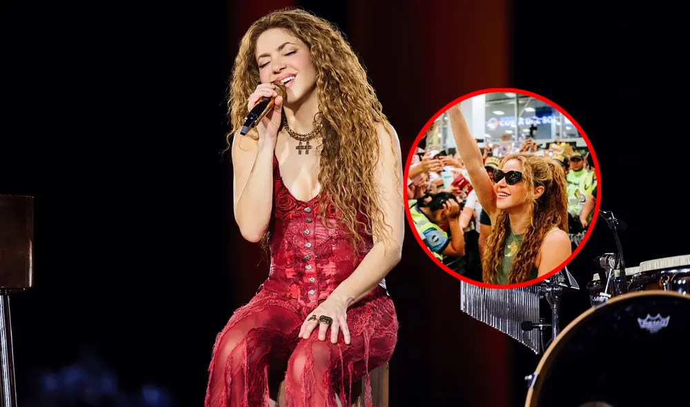 Hijos de Shakira llegan al Perú para acompañar a la cantante. Foto: Instagram Hijos de Shakira llegan al Perú para acompañar a la cantante. Foto: Instagram