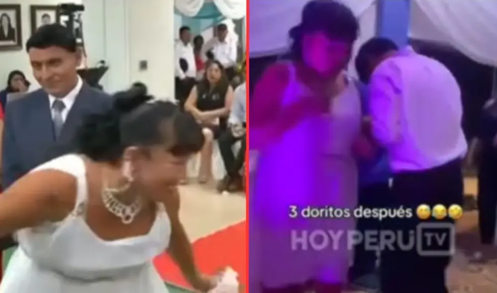 Algunos usuarios defienden decisión de la novia. Foto: composición LR / TikTok