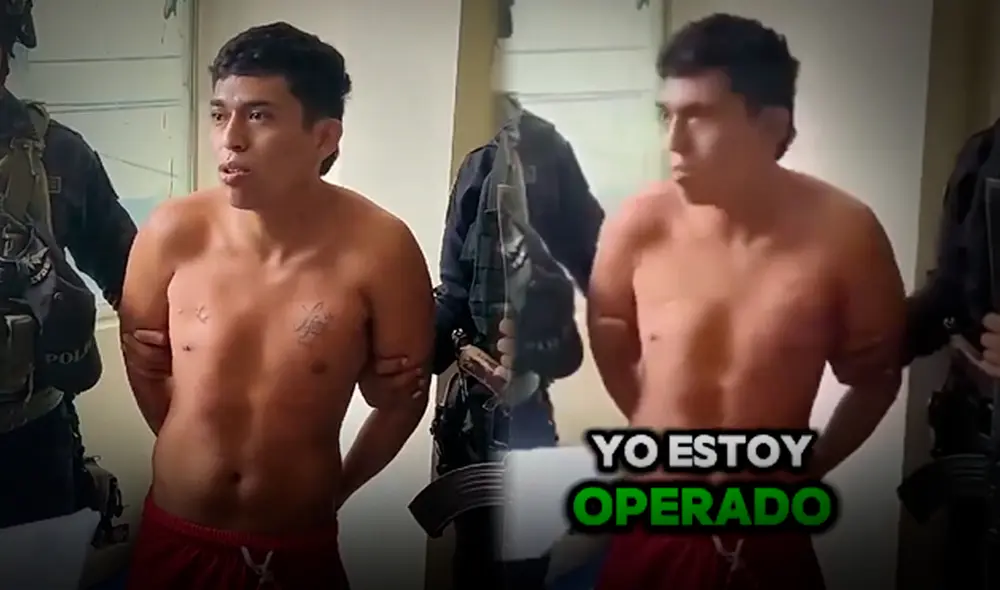 El detenido es acusado de asesinar a un mototaxista en el 2023. Foto: Composición LR