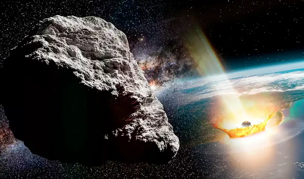 El asteroide 2024 YR4 fue detectado por primera vez el 27 de diciembre por el ATLAS. Foto: Composición LR/Sciense Photo Librabry