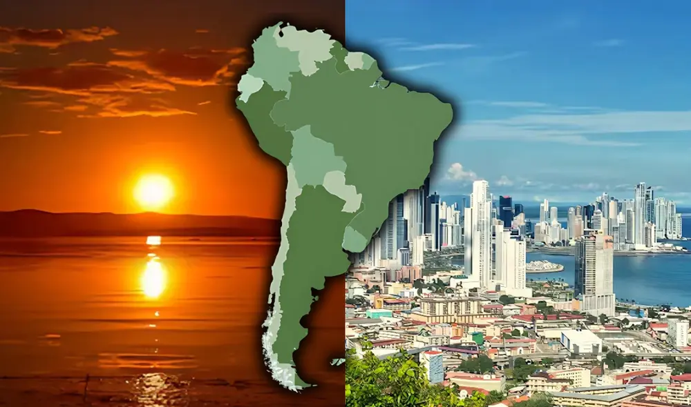 Los aventureros pueden escalar un volcán para observar simultáneamente ambos océanos en días despejados. Foto: composición LR/Freepik