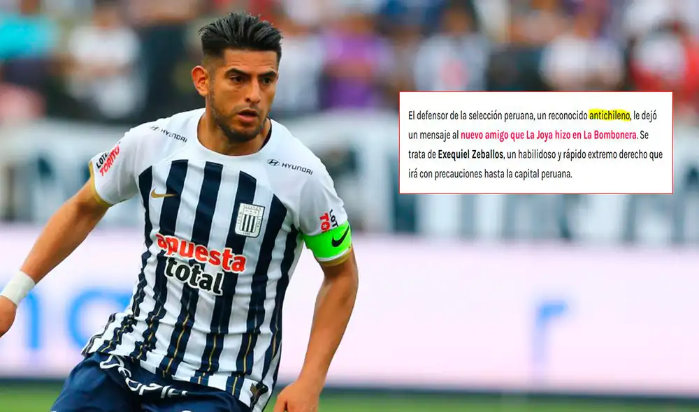 Carlos Zambrano se perfila como titular para el Alianza Lima vs Boca Juniors. Foto: composición LR/captura de Redgol