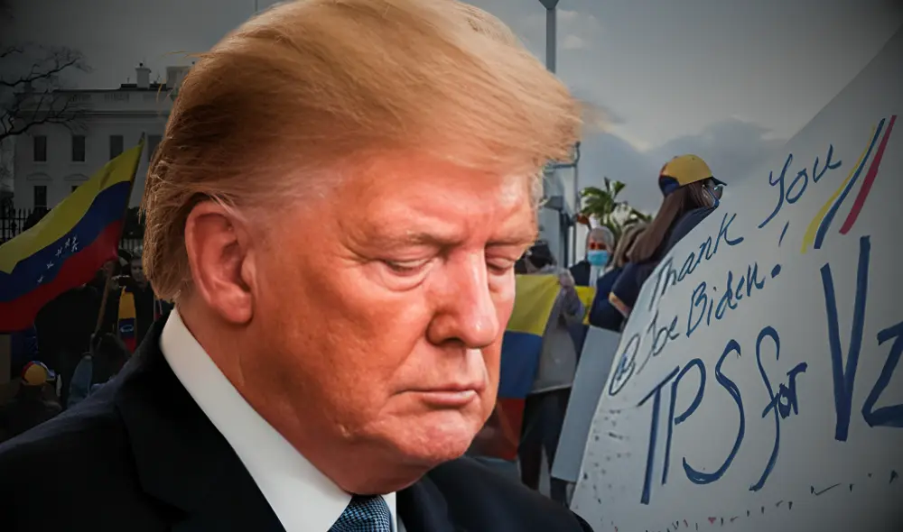 El asilo defensivo podría evitar las deportaciones de Donald Trump y salvar a inmigrantes de Venezuela sin TPS. Foto: composición LR/EFE/BBC