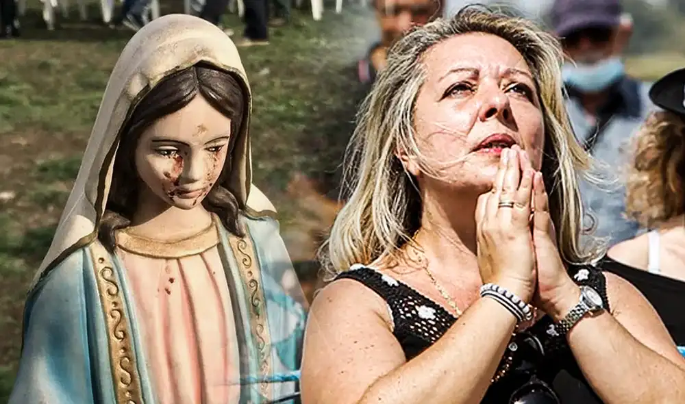 La sangre hallada en la estatua es humana, femenina y coincide con el perfil genético de Cardia, según análisis. Foto: Composición LR/ABC/Gazzettino.