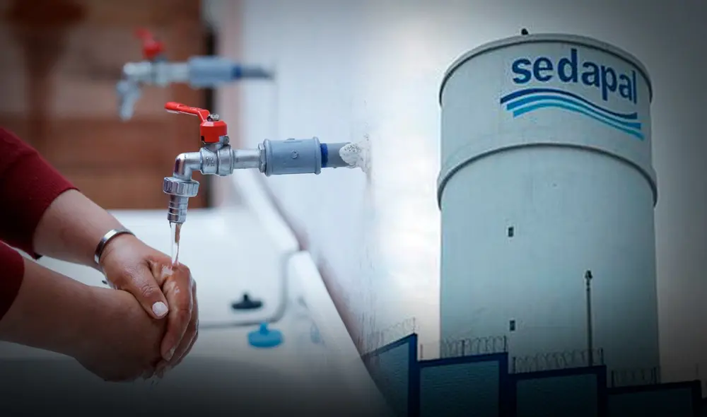 Sedapal anuncia corte de agua en Lima por trabajos de mantenimiento. Foto: composición LR