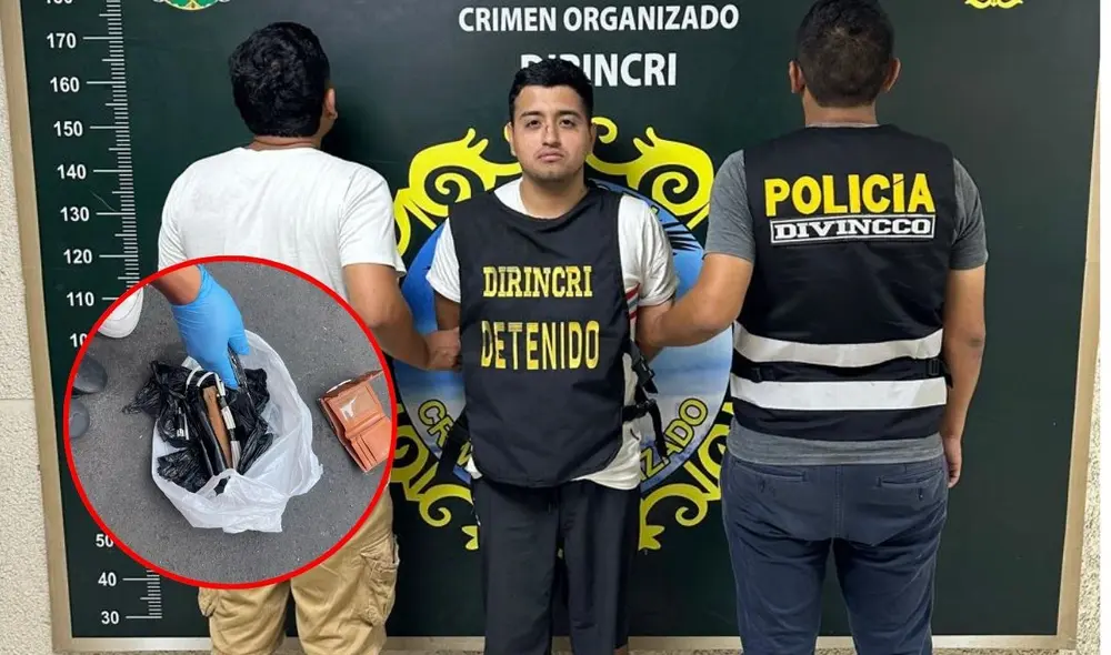 Detienen a sujeto con material explosivo en operativo contra la delincuencia organizada. Foto: composición LR