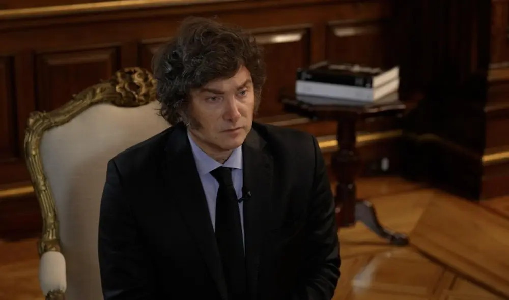 Milei aceptó conceder una entrevista tras el escándalo sobre criptomonedas. Foto: CNN Milei aceptó conceder una entrevista tras el escándalo sobre criptomonedas. Foto: CNN