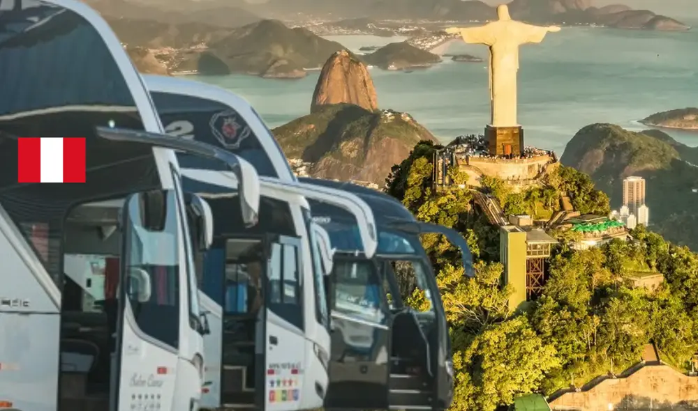 Viajar en autobús desde Lima a Río de Janeiro es una opción para quienes prefieren el transporte terrestre. Foto: Composición LR/Difusión