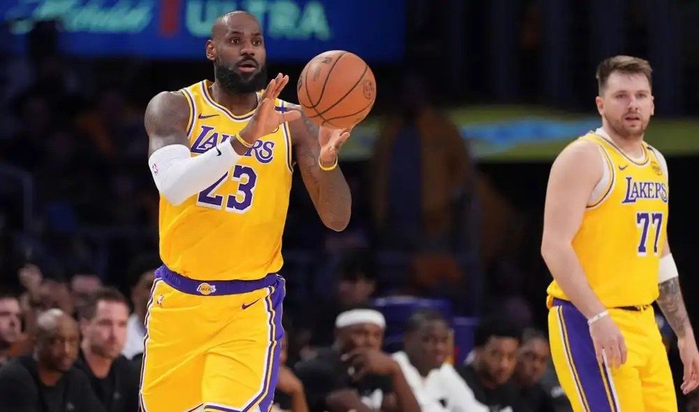 Los Ángeles Lakers se enfrentan a los Hornets, tras la NBA All Star Game. Foto: ESPN