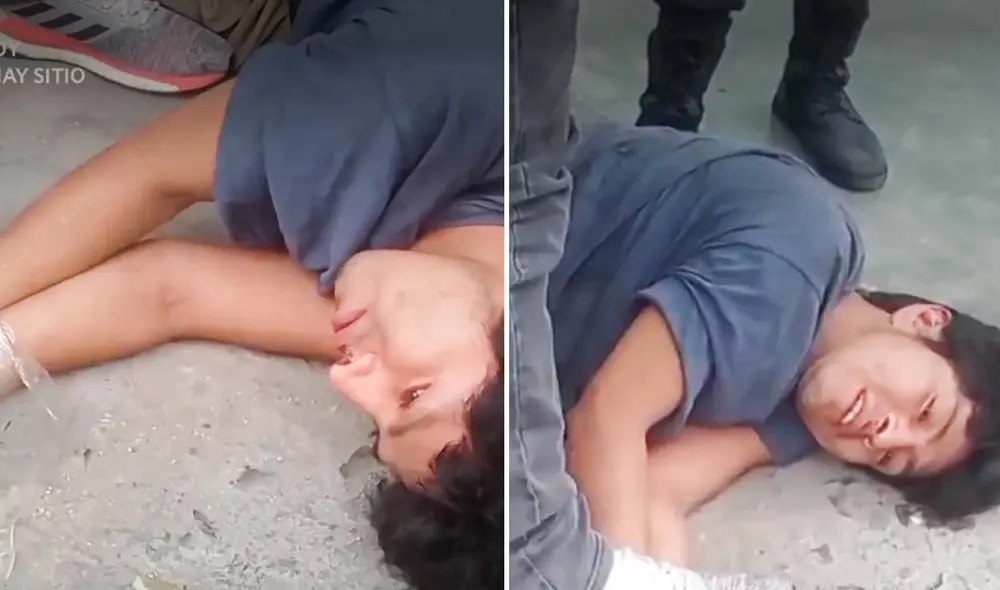 Sujeto detenido se dedicaría al robo de autopartes, el raqueteo y robo de celulares. Foto: composición LR/América TV