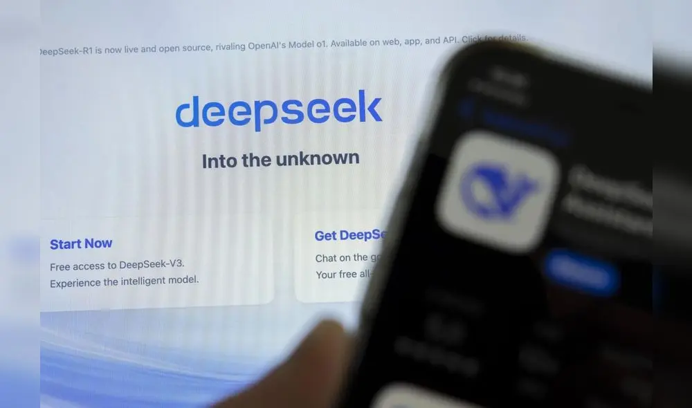 Antes de la restricción, Deepseek era una de las aplicaciones de IA más descargadas en Corea del Sur. Foto: AFP