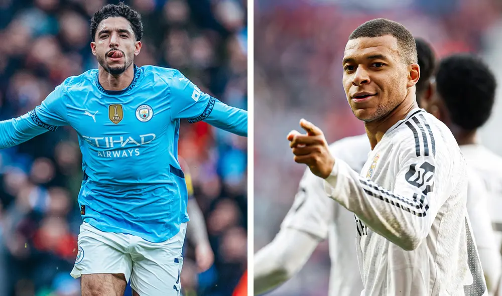 Real Madrid vs Manchester City se jugará desde las 3.00 p. m. Foto: composición LR/X Real Madrid vs Manchester City se jugará desde las 3.00 p. m. Foto: composición LR/X