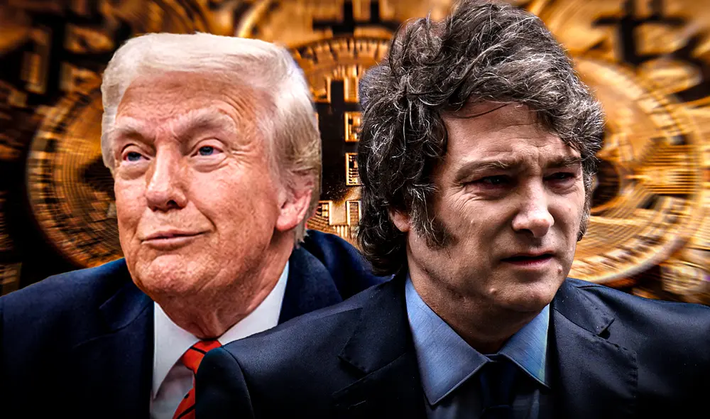 Javier Milei y Donald Trump asistirán juntos a la CPAC en Washington, del 19 al 22 de febrero. Foto: Gerson Cardoso/LR/AFP/difusión.