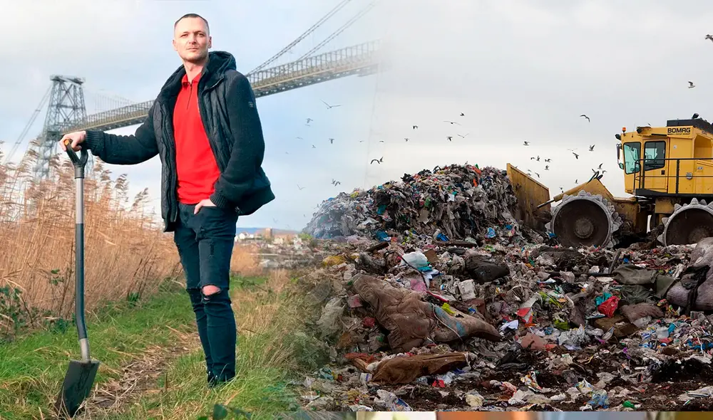 Howells ha intentado casi todo para acceder al vertedero Docksway en Newport.