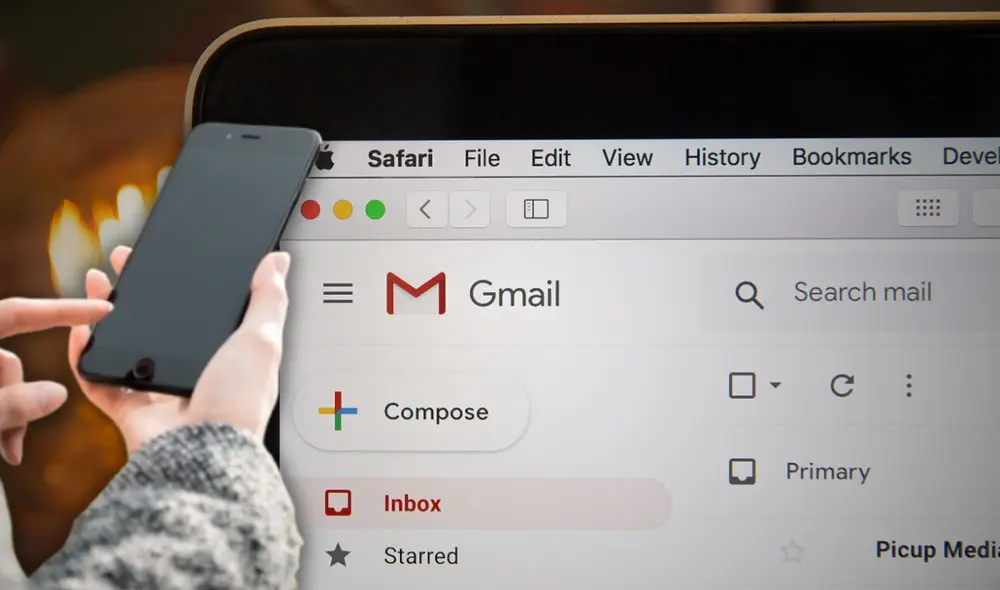 El correo electrónico de Gmail se puede instalar desde cualquier dispositivo móvil. Foto: composición LR/Andina/Pixabay