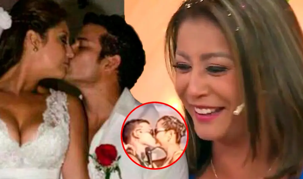 Karla Tarazona y Christian Domínguez siguen en coqueteos. Foto: Composición LR/Captura/Difusión/Captura/YouTube