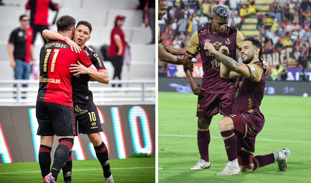 Melgar visitará Colombia para jugar ante Deportes Tolima. Foto: composición LR/Melgar/Deportes Tolima/X