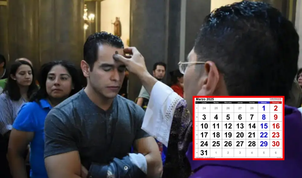 El Miércoles de Ceniza marca el inicio de la Cuaresma, periodo de reflexión en el catolicismo. Foto: composición LR/Andina/difusión El Miércoles de Ceniza marca el inicio de la Cuaresma, periodo de reflexión en el catolicismo. Foto: composición LR/Andina/difusión