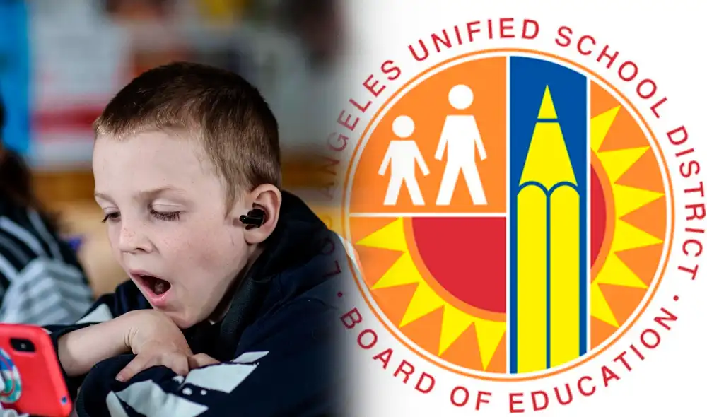 "Es bien sabido que, según investigaciones médicas, los niveles de ansiedad y adicción de los jóvenes a los teléfonos celulares aumentan", señaló Alberto Carvalho, superintendente del LAUSD. Foto: Composición LR/Deadline/Telemundo El Paso