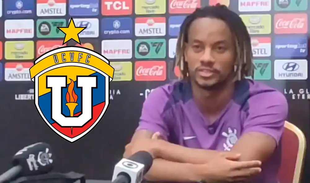 André Carrillo señaló que Corinthians está acostumbrado torneos internacionales. Foto: composición LR/Las Noticias Express