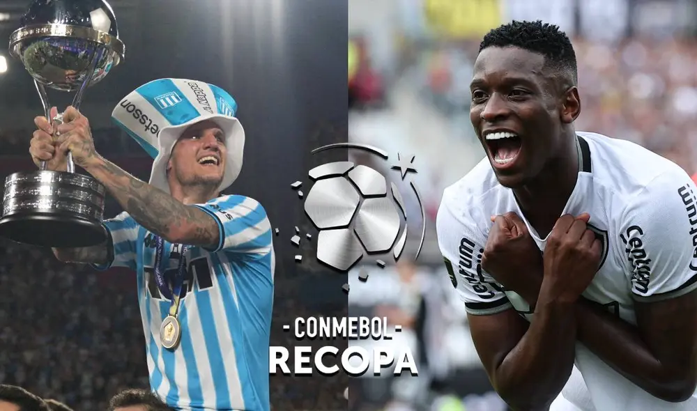 Racing y Botafogo se enfrentarán en el Cilindro por el partido de la ida de la Recopa Sudamericana. Foto: composición LR/AFP