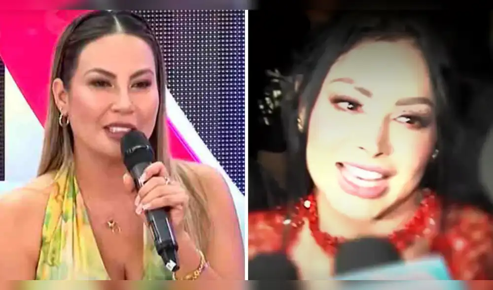 Pamela López fue tajante al rechazar cualquier posibilidad de compartir escenario con Pamela Franco. Foto: Composición LR/Willax/América