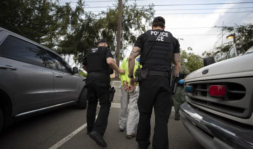 Inmigrantes de Florida podrían ser detenidos por ICE con el uso de esta nueva tecnología. Foto: AFP Inmigrantes de Florida podrían ser detenidos por ICE con el uso de esta nueva tecnología. Foto: AFP