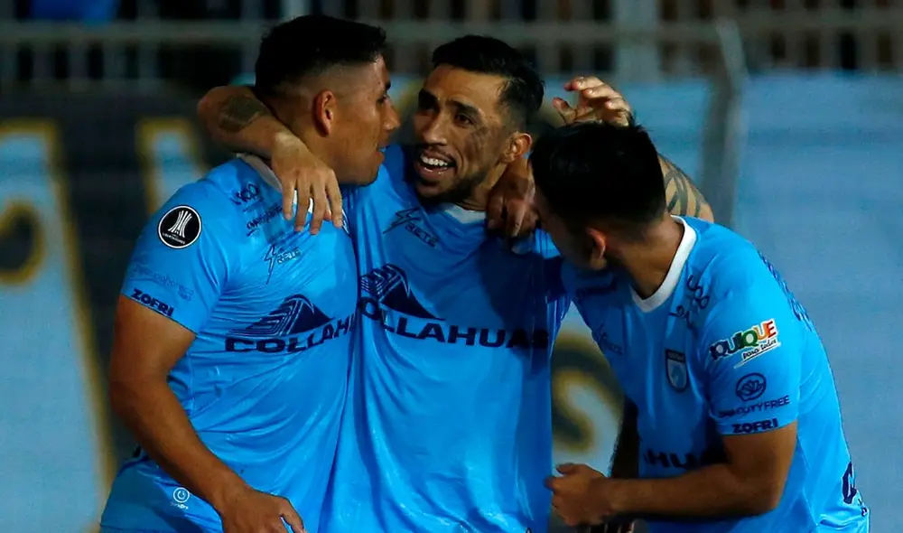 Independiente Santa Fe se enfrentó por primera vez en Copa Libertadores ante Deportes Iquique. Foto: Conmebol