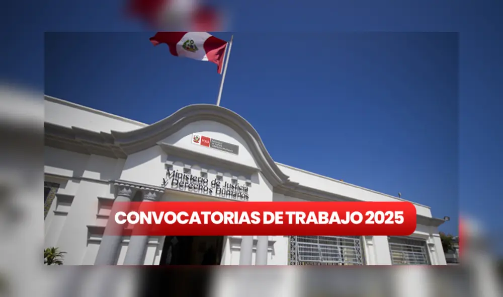 Ministerio de Justicia ha lanzado una nueva convocatoria de trabajo bajo. Foto: Composición LR/Difusión Ministerio de Justicia ha lanzado una nueva convocatoria de trabajo bajo. Foto: Composición LR/Difusión