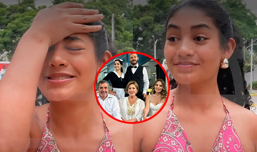 Guadalupe Farfán se quiebra al revelar cómo se sintió al conocer a los actores antiguos de 'AFHS'. Foto: América Televisión Guadalupe Farfán se quiebra al revelar cómo se sintió al conocer a los actores antiguos de 'AFHS'. Foto: América Televisión