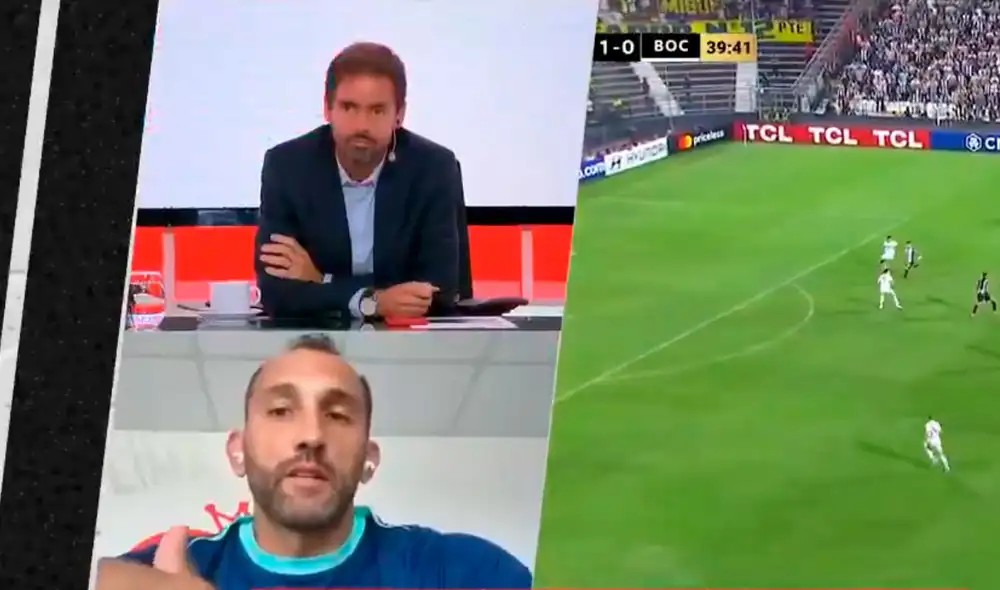 Hernán Barcos declaró tras la victoria de Alianza Lima ante Boca Juniors. Foto: captura/ESPN