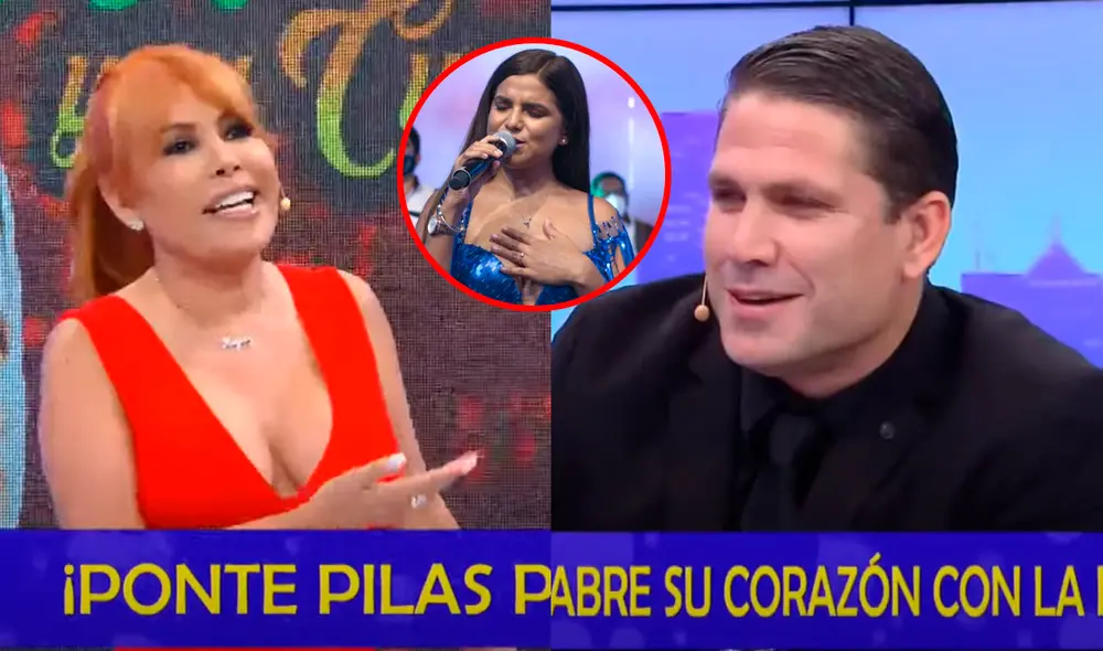 Paco Bazán estuvo por primera vez en el set de Magaly Medina para hablar sobre Susana Alvarado. Foto: Composición LR/ATV. Paco Bazán estuvo por primera vez en el set de Magaly Medina para hablar sobre Susana Alvarado. Foto: Composición LR/ATV.