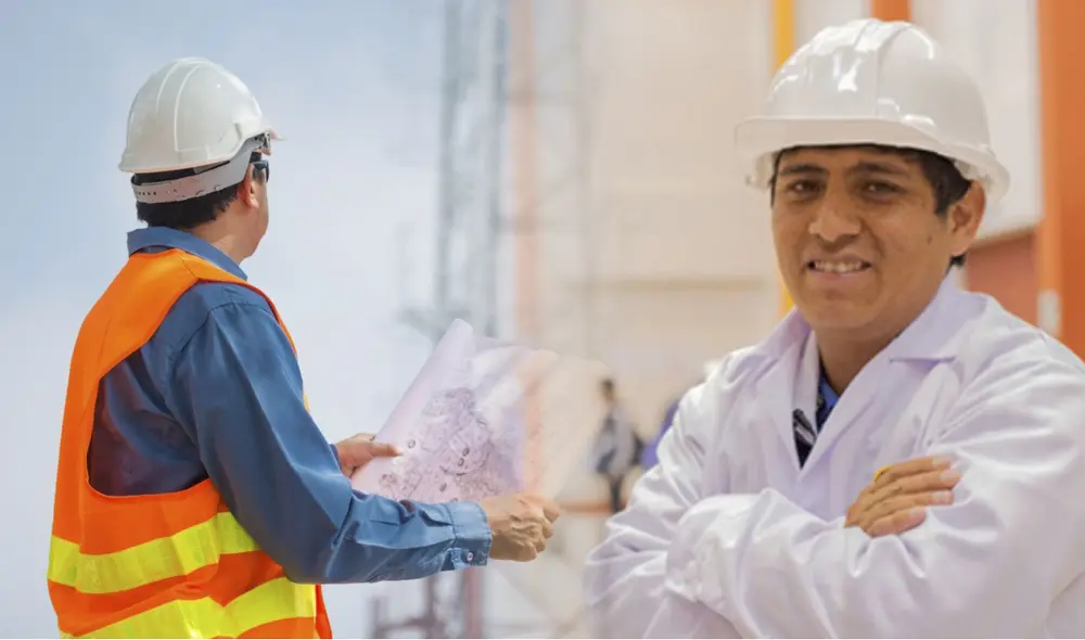 La ingeniería civil es una de las especialidades más demandadas en Lima y todo el Perú. Foto: composición LR/Andina
