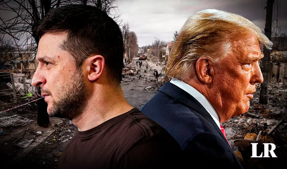 La tensión entre Zelensky y Trump aumenta tras las últimas declaraciones. Foto: composición LR / Alamy / AFP