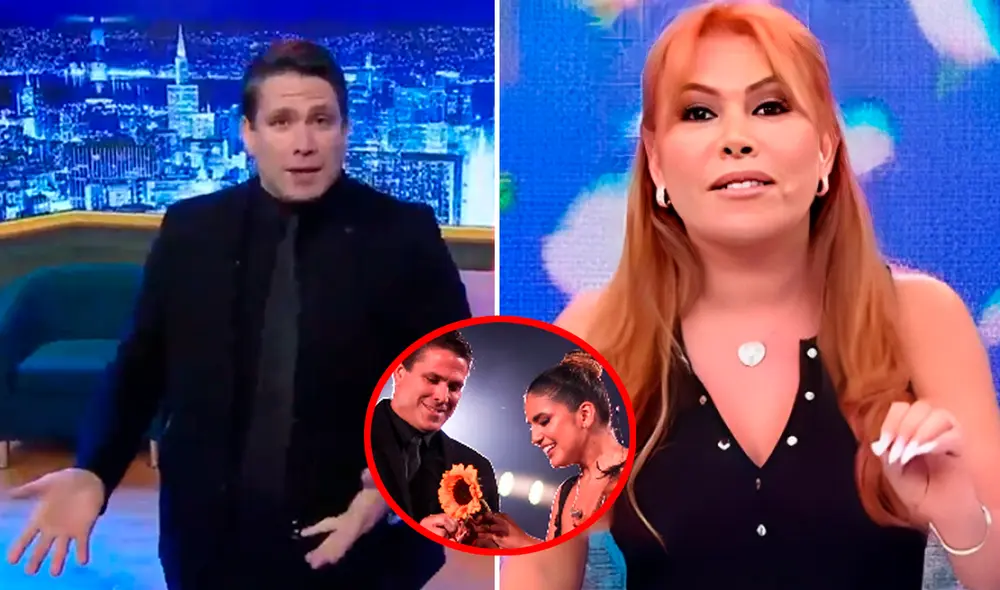 Magaly mencionó que su único amigo en ATV es Paco, quien se siente orgulloso de esta amistad. Fotos: captura/ATV