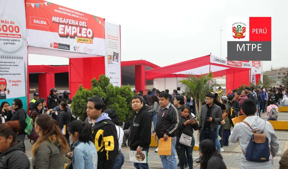 El MTPE realizó en 2024 más de 200 ferias laborales a nivel nacional. Foto: MTPE/LR