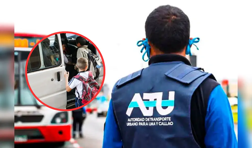 La ATU inició operativos para verificar que los vehículos escolares cumplan con las normativas vigentes. Foto: Composición LR/Difusión La ATU inició operativos para verificar que los vehículos escolares cumplan con las normativas vigentes. Foto: Composición LR/Difusión