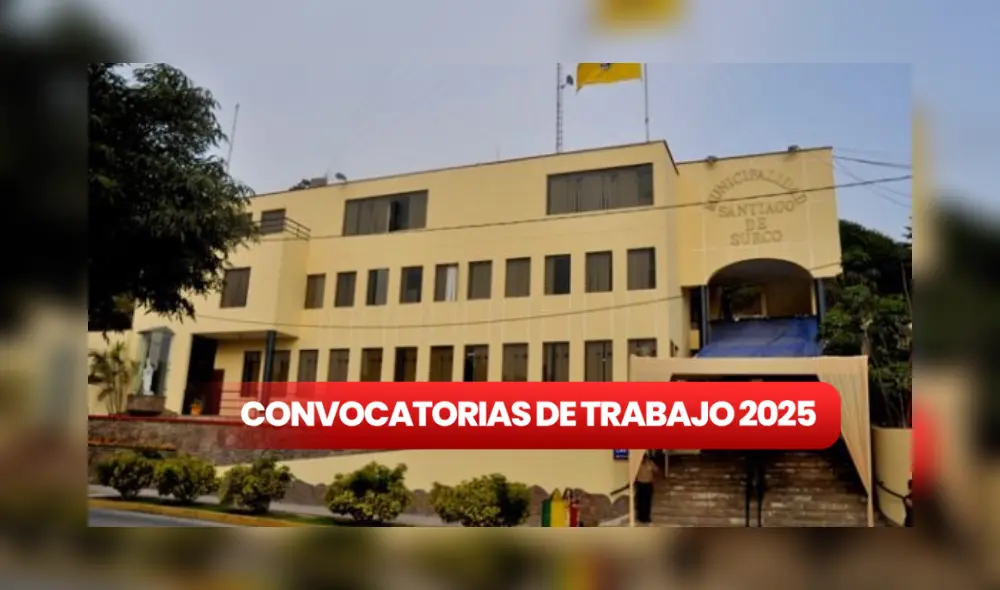 La Municipalidad de Surco ha anunciado una convocatoria de empleo bajo el régimen de Contratación Administrativa de Servicios. Foto Composición LR/Difusión