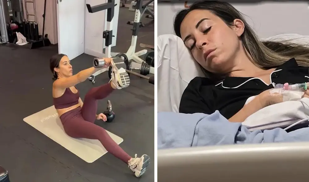 Una mujer de Inglaterra ignoró un dolor en el pecho creyendo que era un desgarro muscular, pero meses después descubrió que tenía cáncer de mama. Foto: composición LR/The Sun Una mujer de Inglaterra ignoró un dolor en el pecho creyendo que era un desgarro muscular, pero meses después descubrió que tenía cáncer de mama. Foto: composición LR/The Sun